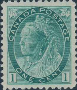 Canada Q Viktoria 1 cent