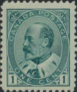 Canada erward VII 1 cent