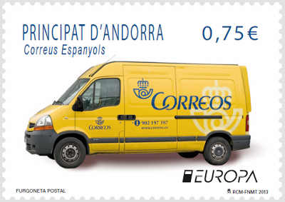 Andorra europafrimärke 2013