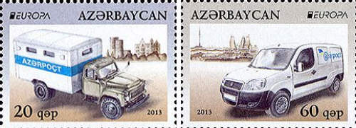 Azerbajdzjan - Europa 2013 frimärken