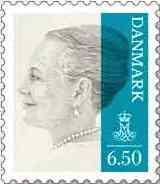 Danmark frimärken Drottning Margrethe