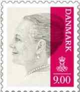 Danmark frimärken Drottning Margrethe