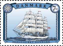 Danmark Danska segelfartyg DANMARK