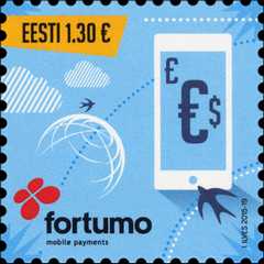 Estland frimärke 20150706 Fortumo