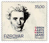 Färöarna frimärken 20130304 kierkegaard