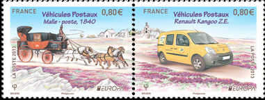 Frankrike frimärken 20130519 Europa 2013