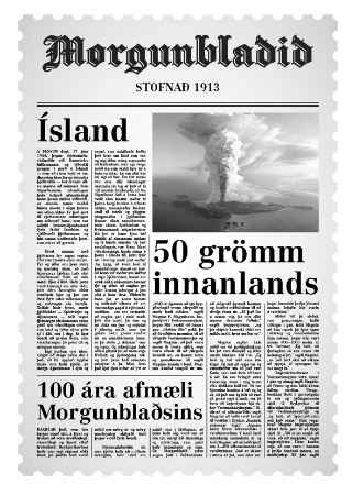 Island frimärken 20131031 morgonbladet