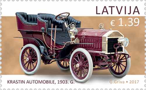 Automobilen Krastin från 1903