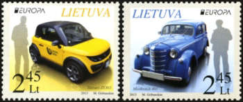 Litauen frimärken 201304 Europa 2013