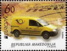 Makedonien europafrimärke 2013