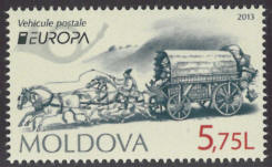 Moldavien  europafrimärke 2013