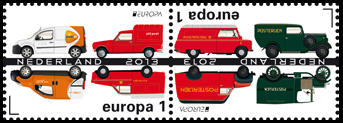 Nederländerna europafrimärke 2013