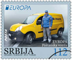 Serbien frimärken 20130509 Europa 2013