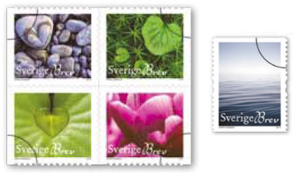 Sverige frimärken 20130110 Hjärtat i naturen