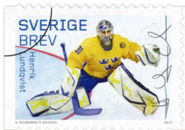 Sverige frimärken 20130314 Henrik Lundqvist