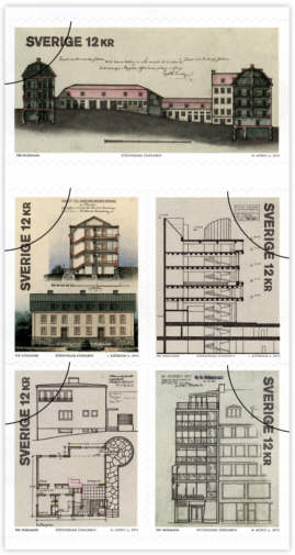 Sverige frimärken 20130314 Stockholms världsminne