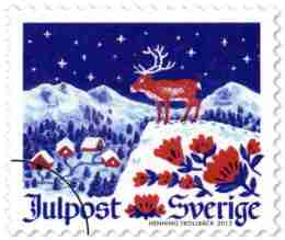 Sverige frimärken 20131114 Julfrimärken