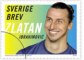 Frimärke Zlatan Ibrahimovic