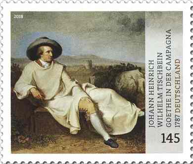 Goethe in der römischen Campagna